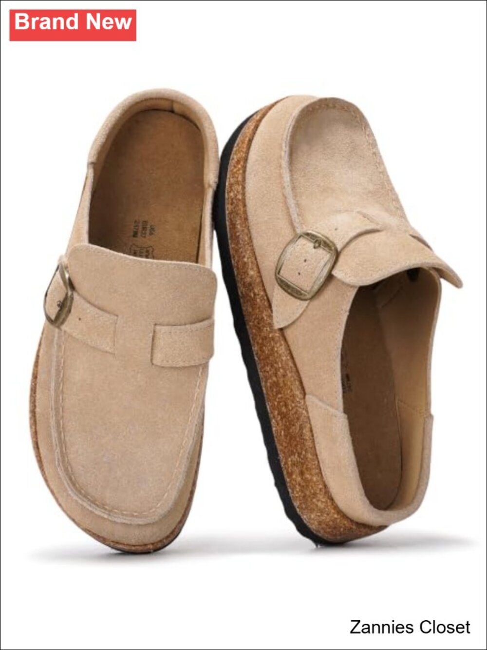 ✨ Project Cloud Genuine Leather Mocc Women's Mules Non-Slip Comfort